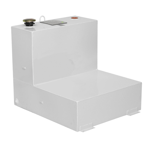 Steel Fuel Transfer Tank, Steel, 48 gal. Capacity, White Moffatt Supply & Specialties