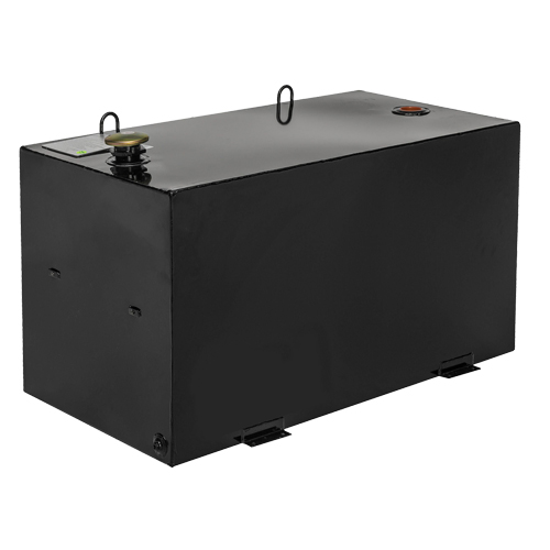 Steel Fuel Transfer Tank, Steel, 100 Gal. Capacity, Black Moffatt Supply & Specialties