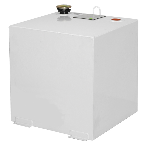 Steel Fuel Transfer Tank, Steel, 50 gal. Capacity, White Moffatt Supply & Specialties