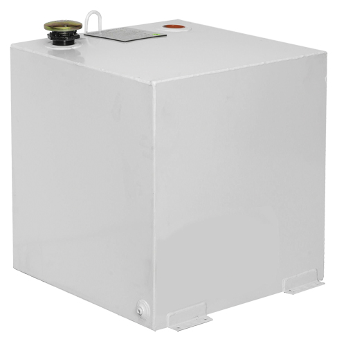 Steel Fuel Transfer Tank, Steel, 50 gal. Capacity, White Moffatt Supply & Specialties
