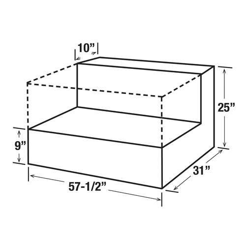 Aluminum Fuel Transfer, Aluminum, 100 Gal. Capacity, Silver Moffatt Supply & Specialties