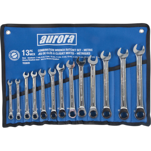 Fixed Head Wrench Set, Combination, 13 Pieces, Metric Moffatt Supply & Specialties