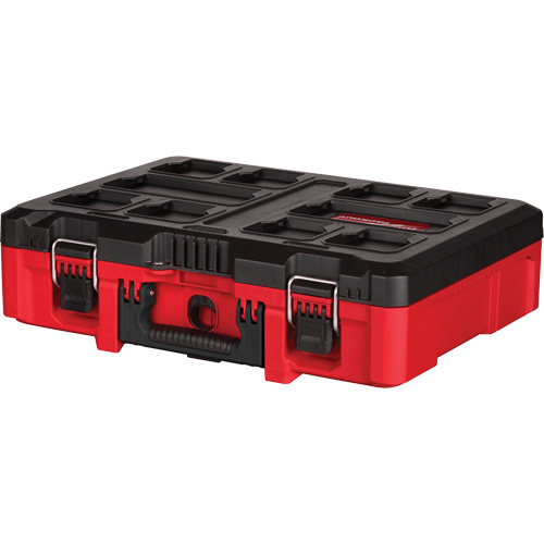 Coffre &agrave; outils avec partitions ajustables Packout, 20-7/10" x 15-1/5" x 6-1/5", Noir/Rouge Moffatt Supply & Specialties