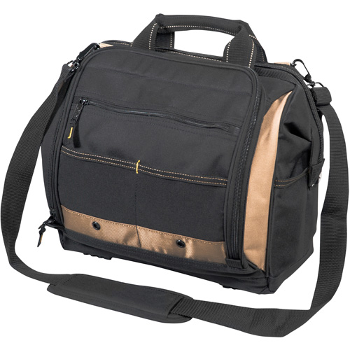 Multi-Compartment Tool Carrier, Polyester, 33 Pockets, Black Moffatt Supply & Specialties