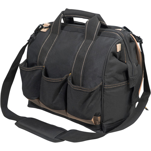 Multi-Compartment Tool Carrier, Polyester, 33 Pockets, Black Moffatt Supply & Specialties