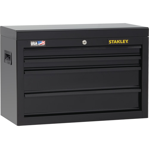 100 Series Tool Chest, 26" W, 4 Drawers, Black Moffatt Supply & Specialties