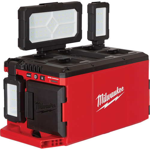 M18 Packout Light/Charger, LED, 3000 Lumens Moffatt Supply & Specialties