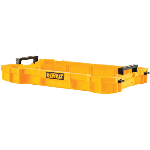 Plateau d'outils peu profond ToughSystem, 18-2/5" x 12" x 2-1/3", Jaune Moffatt Supply & Specialties