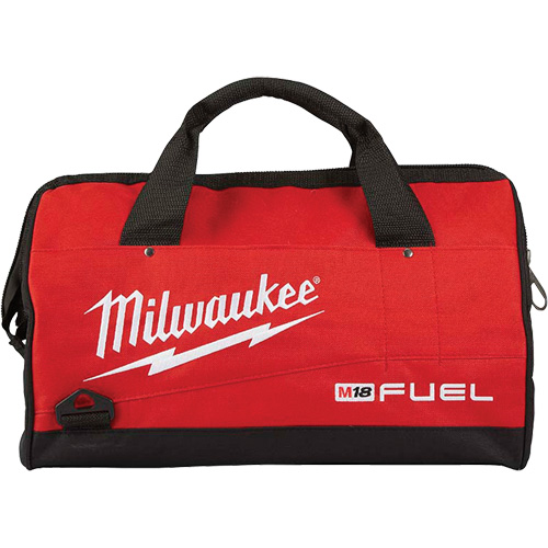 Large Contractor's Bag, Black/Red Moffatt Supply & Specialties