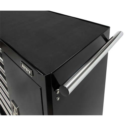 Chariot &agrave; outils industriel, 8 tiroirs, 44-3/10" la x 21-1/10" p x 36-7/10" h, Noir Moffatt Supply & Specialties