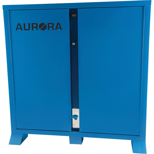 Armoire de rangement pour le chantier, Acier, 47,5 pi³, Bleu Moffatt Supply & Specialties