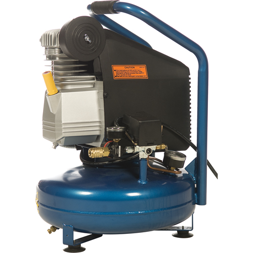 Portable Contractor Series Compressors - Oil Lube, Direct Drive, Electric, 3.3 Gal. (4 US Gal), 125 PSI, 115/1 V Moffatt Supply & Specialties