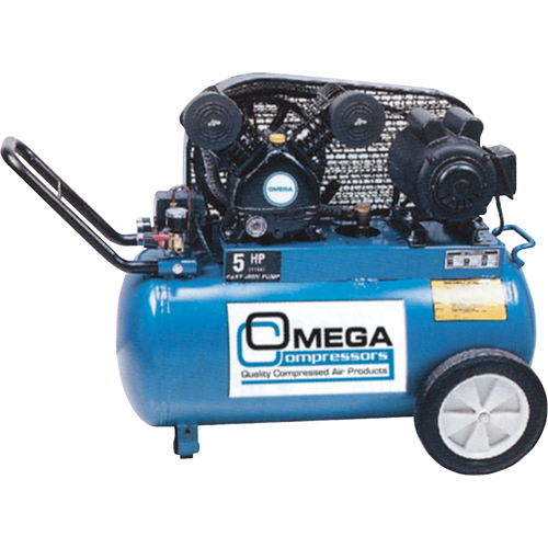 Professional Series Air Compressors, Electric, 16.6 Gal. (20 US Gal), 135 PSI, 115/1 V Moffatt Supply & Specialties