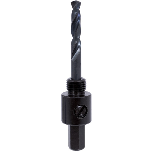 Tri-Sided Holesaw Arbor, 9/16" - 1-3/16", 3/8" Shank Moffatt Supply & Specialties