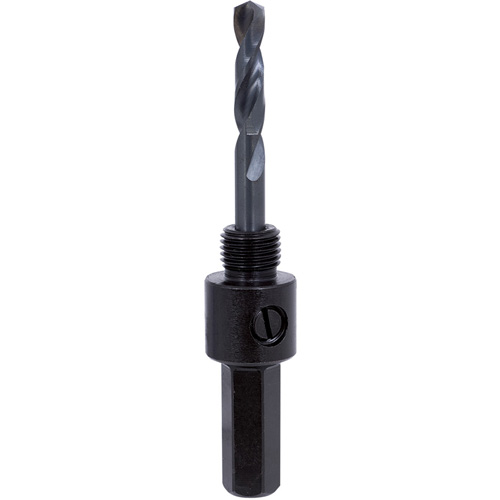 Hex Holesaw Arbor, 9/16" - 1-3/16", 7/16" Shank Moffatt Supply & Specialties