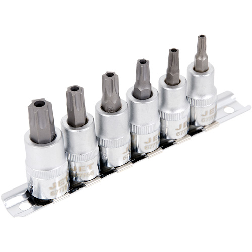 Jeu de douilles &agrave; embout inviolables SS386TB, Torx inviolable, Prise 3/8", 6 mr Moffatt Supply & Specialties