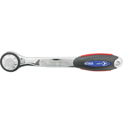 HT-1272 72-Tooth Ratchet Wrench, 1/2" Drive, Ergonomic Handle Moffatt Supply & Specialties