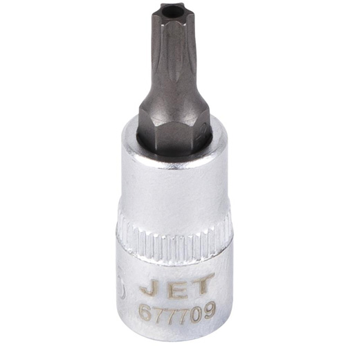 Tamperproof Bit Socket, Torx&reg; Tamper, T-25 x 2" L, 3/8" Drive Moffatt Supply & Specialties