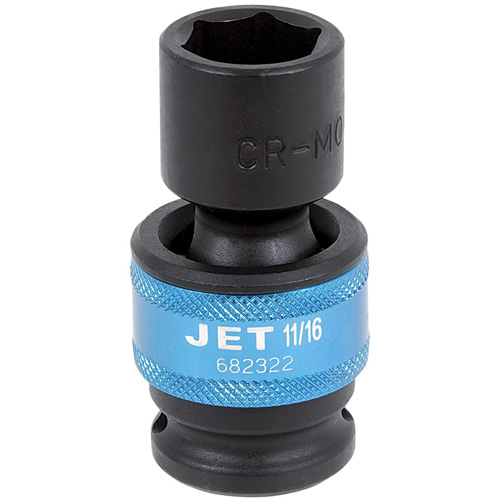 Universal Impact Socket, Impact/Power, 9/16", 1/2" Drive Moffatt Supply & Specialties