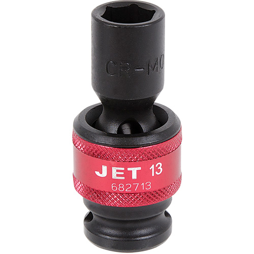 Universal Socket, Impact, 13 mm, 1/2" Drive, 6 Points Moffatt Supply & Specialties