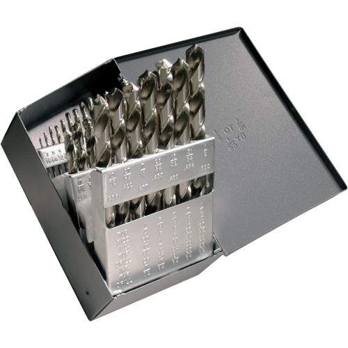 Drill Sets, 29 Pieces, High Speed Steel Moffatt Supply & Specialties