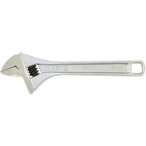 AWP-8 Super Heavy-Duty Professional Adjustable Wrench, 8" L, 1-1/8" Max Width, Chrome Moffatt Supply & Specialties
