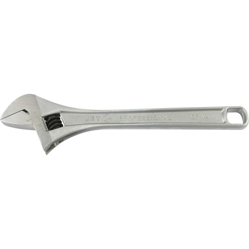 AWP-12 Super Heavy-Duty Professional Adjustable Wrench, 12" L, 1-1/2" Max Width, Chrome Moffatt Supply & Specialties