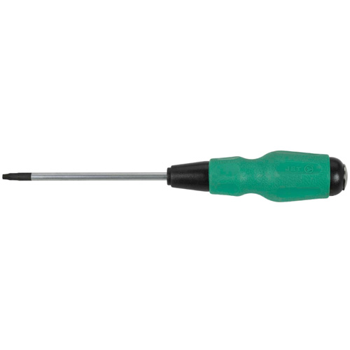 Tournevis carr&eacute; TORQUE DRIVE, Tige de #3, Ronde, 6" lo, Prise en Coussin&eacute;e Moffatt Supply & Specialties