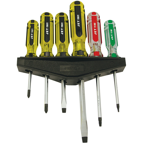 Jumbo Handle Screwdriver Set, 6 Moffatt Supply & Specialties