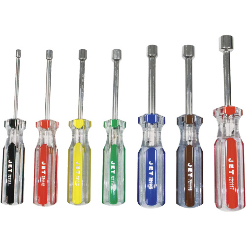NDS-07 Jumbo Handle Nut Driver Set, 7 Pcs., Magnetic, Imperial Moffatt Supply & Specialties