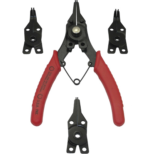 SRP-1S Convertible Snap Ring Plier Set, 5 Pieces Moffatt Supply & Specialties