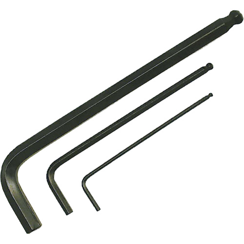 Long Arm Hex Key, Ball End, 3/16" x L Shape Moffatt Supply & Specialties