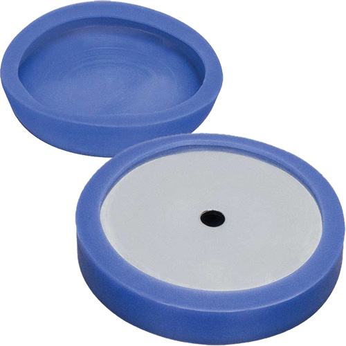 Aimants ronds &agrave; profil bas, dia. 1-1/4", Force de 35 lb Moffatt Supply & Specialties