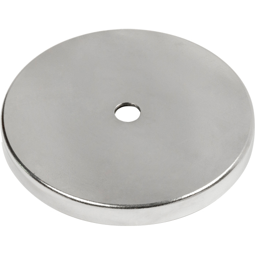 Low Profile Cup Magnets, 2-5/8" Dia., 100 lbs. Pull Moffatt Supply & Specialties