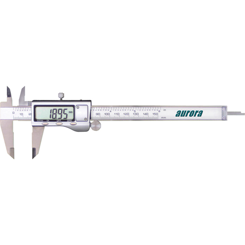 Electronic Digital Calipers, 0.001" (0.03 mm) Resolution, 0 - 6" (0 - 152 mm) Range Moffatt Supply & Specialties