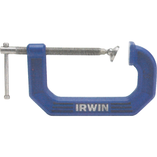 Quick-Grip&reg; C-Clamp, 2" (51 mm) Capacity, 3-1/2" (90 mm) Throat Depth Moffatt Supply & Specialties
