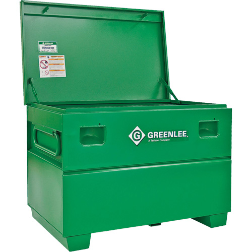 Jobsite Chest, 48" x 30" x 30", Steel, Green Moffatt Supply & Specialties