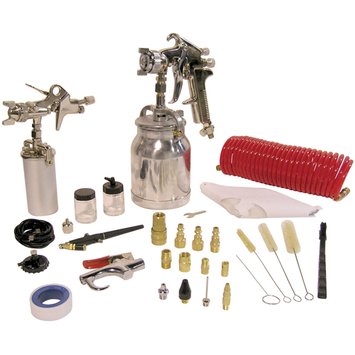 43-Pc. Spray Gun Kits Moffatt Supply & Specialties