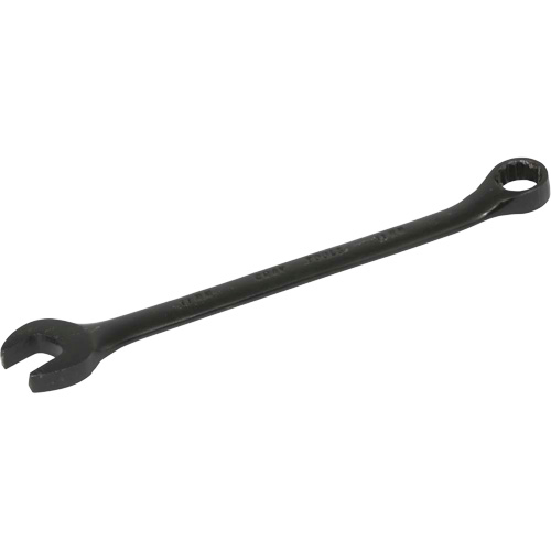 Flat Shank Combination Wrench, 12 Point, 11 mm, Black Oxide Finish Moffatt Supply & Specialties