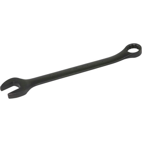 Flat Shank Combination Wrench, 12 Point, 18 mm, Black Oxide Finish Moffatt Supply & Specialties