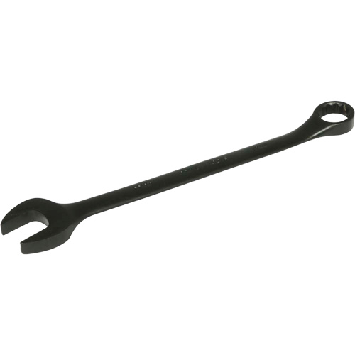 Flat Shank Combination Wrench, 12 Point, 22 mm, Black Oxide Finish Moffatt Supply & Specialties