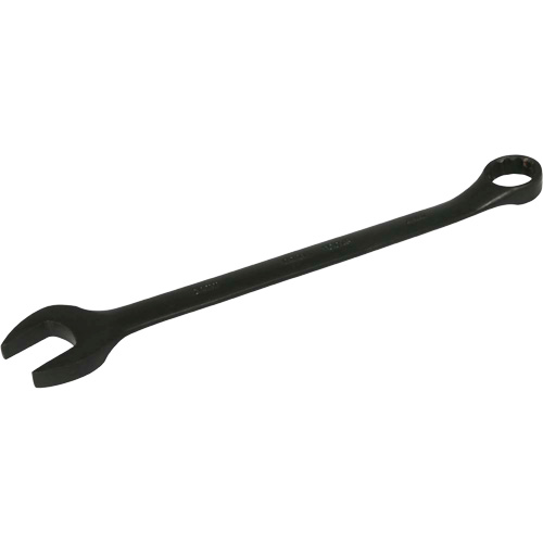 Flat Shank Combination Wrench, 12 Point, 24 mm, Black Oxide Finish Moffatt Supply & Specialties