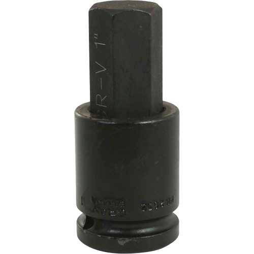 Standard Length Socket, Hex, 1" x 4" L, 3/4" Drive Moffatt Supply & Specialties