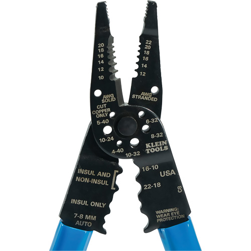 All Purpose Long Nose Tools, 8-1/4" L, 10 - 22 AWG Moffatt Supply & Specialties