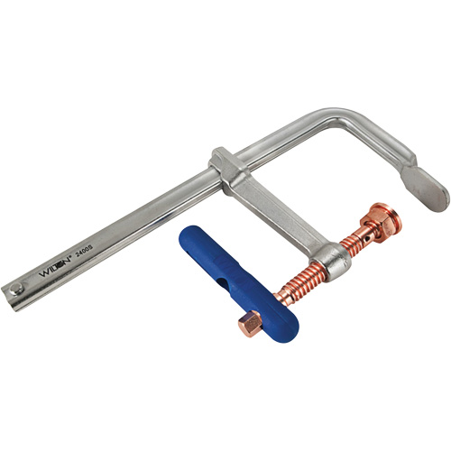 Serre-joint en F, 16" (406,4 mm), Force de serrage 2400 lb Moffatt Supply & Specialties