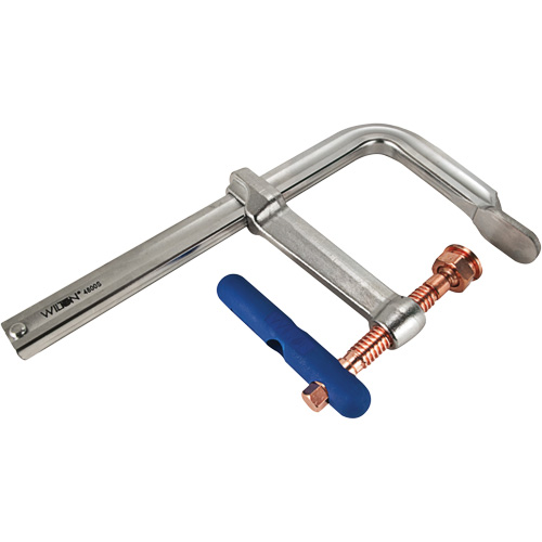 Serre-joint en F, 48" (1219,2 mm), Force de serrage 4800 lb Moffatt Supply & Specialties