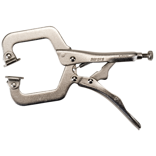 Pince-&eacute;tau avec coussins pivotants, Longueur 6", Pinces serre-joints Moffatt Supply & Specialties