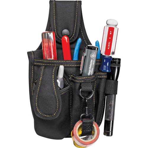 Multi-Pocket Tool & Phone Holders, Multiple Tool Holder, Polyester, 4 Pockets Moffatt Supply & Specialties