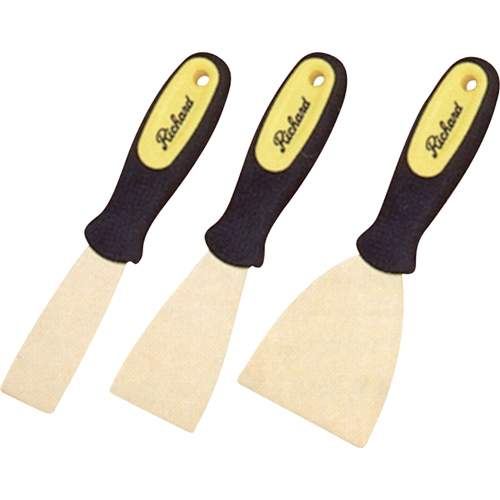 Couteaux rigides pour mastic, 2", Lame en Laiton Moffatt Supply & Specialties