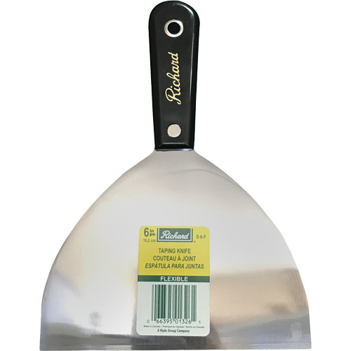 Couteau &agrave; galon sur joint flexible de s&eacute;rie Pro, 6", Lame en Acier &agrave; haute teneur en carbone Moffatt Supply & Specialties